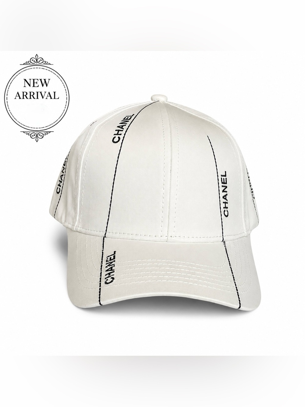 🤍 Women’s Logo Baseball Cap 🤍✨ Classic • Chic • Everyday Luxury